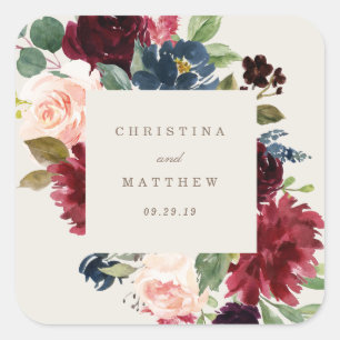 Tag da etiqueta do favor do casamento da elegânci