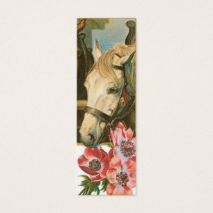 Tag da nota ou do presente do AMOR do cavalo