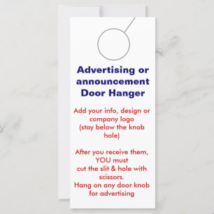 Tag da promoção do GANCHO de PORTA da propaganda