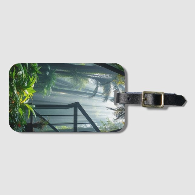TAG DE BAGAGEM (Frente Horizontal)