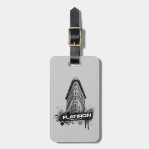 Tag de bagagem da Nova Iorque da construção de