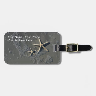 Tag de bagagem da praia