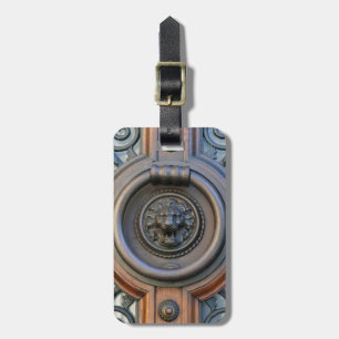 Tag De Bagagem Do Botão Knock Lion