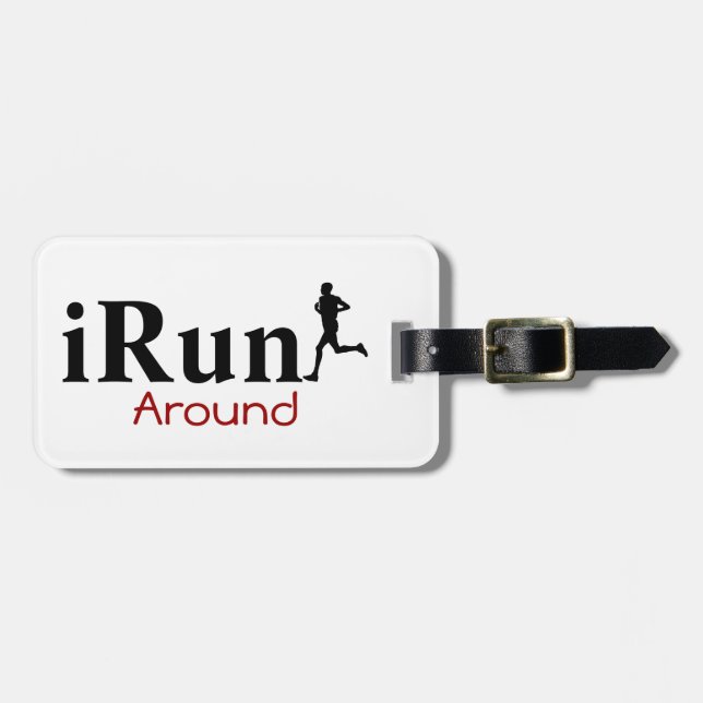 Tag de Bagagem Personalizada (Frente Horizontal)