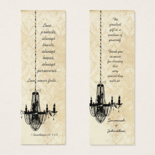 Tag do casamento do candelabro do damasco do