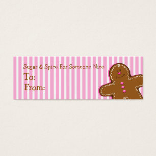Tag feito sob encomenda do presente do
