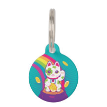 Pote de boa sorte de Maneki Neko do gato de ouro