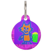 Popcorn Anime Meu Pet Gosta De Popcorn Round Pet T