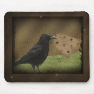 Tag primitivo Mousepad do cair do corvo