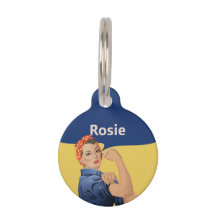 Rosie the Riveter Pet ID