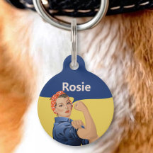 Rosie the Riveter Pet ID