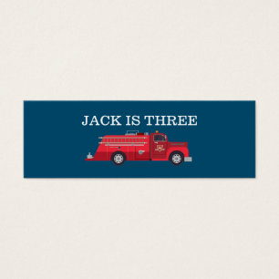 Tag. Vintage Fire/Fire Engine