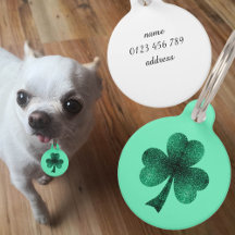 Rua de Shamrock verde Sparkles