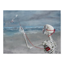 "Tail of the Kite", por Christiane Cegavske Poster