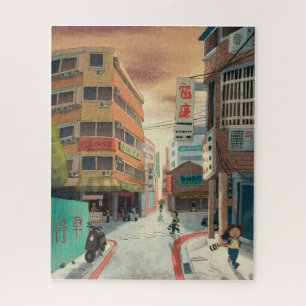 Taipei Sunlight Street Quebra-cabeça