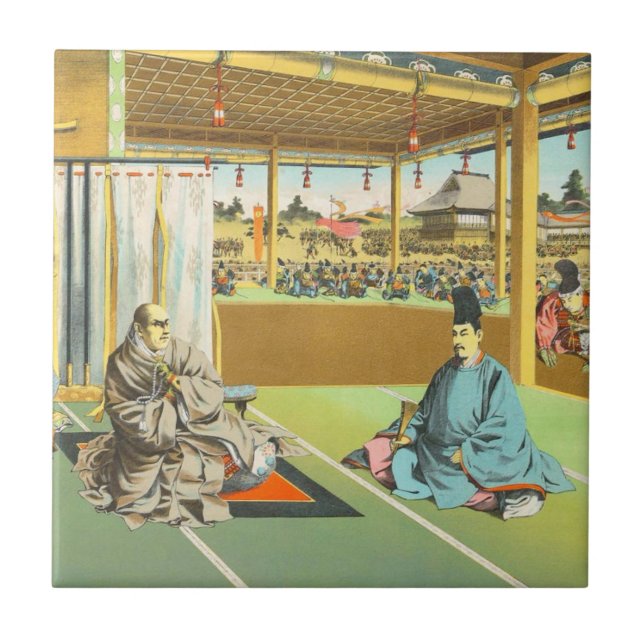 Taira nenhuma arte histórica do shogun japonês de (Frente)