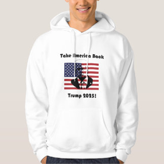 Take America Back - Trump 2025 é um poderoso polo