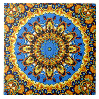 Talavera decorativo encontra azulejos do francês