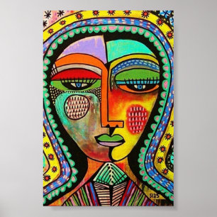 Talavera Virgem de Guadalupe BLESSINGS Poster