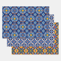 Talavera Wrapping Paper Mexicano