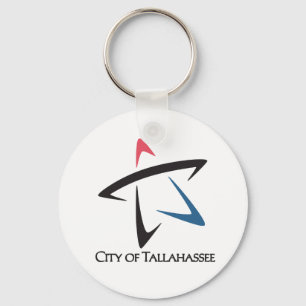Tallahassee (Flórida) Bandeira da cidade Chaveiro