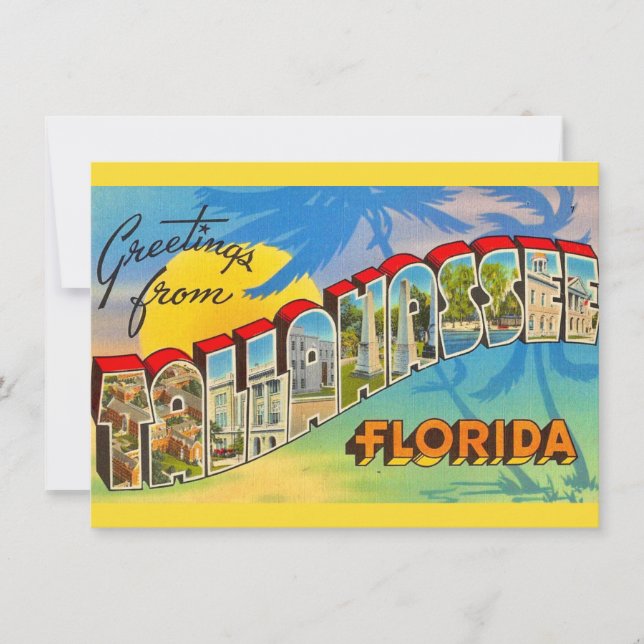 Tallahassee Saudação Anúncio Móvel (Frente)