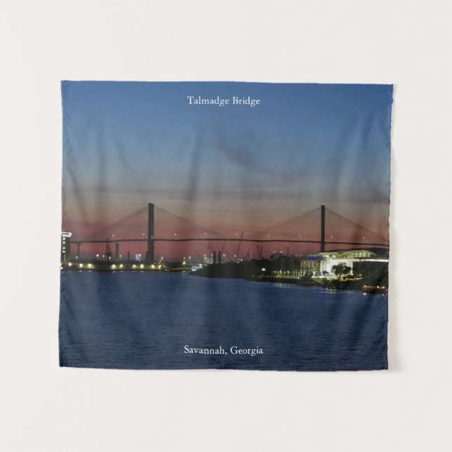 Talmadge Bridge tapeçaria (Frente (Horizontal))