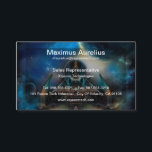 Tamalin 5 Science Fiction Trabalho de arte Cartão<br><div class="desc">Santuário Tamalin 5 Do Eplidiano Flutuante No Vento Galáctico Entre A Nebulosa Do Ciphidian E Da Osmision. Um Edifício Antigo O Emana O Poder Das Estrelas E A Tranquilidade Da Água Estática Refletindo A Luz Da Galáxia. Tamalin 5 É Uma Das Maiores Estruturas Espaciais Já Construídas E, Ao Contrário De...</div>