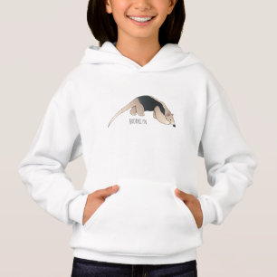 Tamandua ilustração de desenho animado