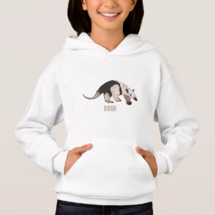 Tamandua ilustração de desenho animado