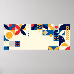 Tamanho Personalizado Bauhaus Art Poster 6