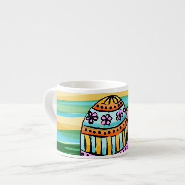 Tamanhos da caneca 3 da especialidade, ovos da (Frente Esquerda)