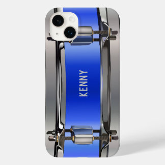 Tambor de Snare Azul Personalizado