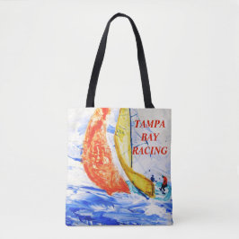 Tampa Bay Racing Jumbo Tote Bag
