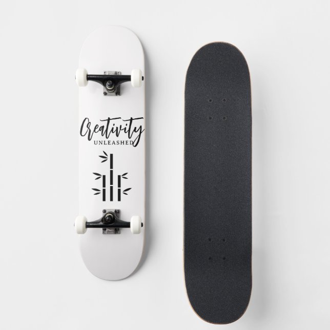 Tampa de skate de 8" (Frente)