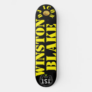 Tampa de Skate DJ ICON WINSTON BLAKE 8 1/4"