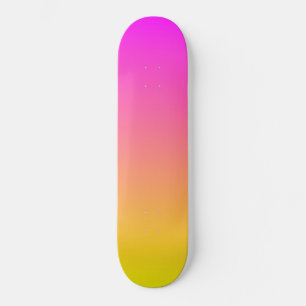 Tampa de Skate Pink e Yellow Sunset Overture