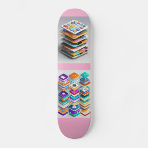 Tampa de Skate Urban Stack – Des inspirado em tecn