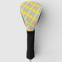 Tampa de taco de golfe mosaico de Sue