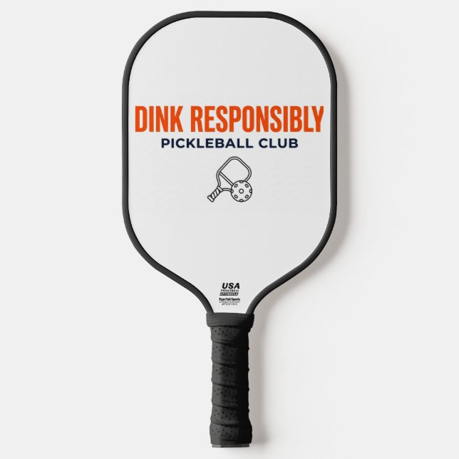 Tampa Responsável Clube Raquete de Pickleball (Front)