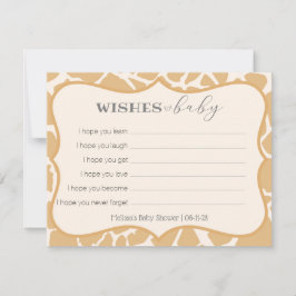 Tan Baby Giraffe quer um bebê