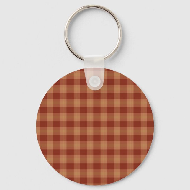 Tan Tartan Chaveiro (Frente)