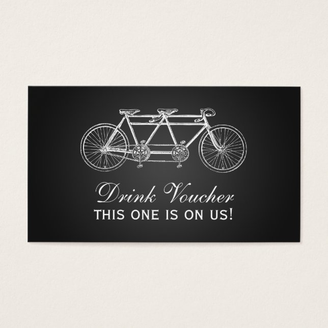 Tandem Bike Black - Bebida Simples (Frente)