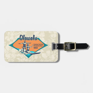 Tandem Surfing Hawaiian Surfboard Lubags Tags