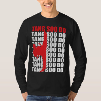 Tang Soo faz a camisa longa da Capa T
