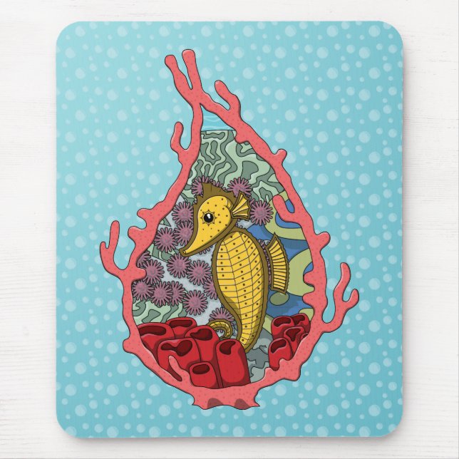 Tanga o Cavalinho-Marinho Mousepad (Frente)