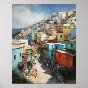 Tangier Marrocos Pintura Impressão