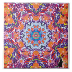 Tangiers Kaleidoscope Azulejo