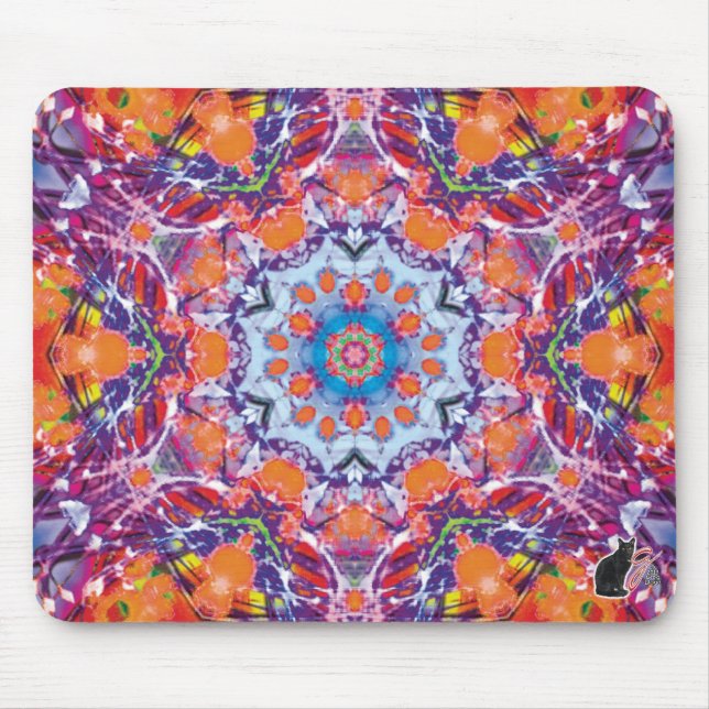 Tangiers Kaleidoscope Mouse Pad (Frente)