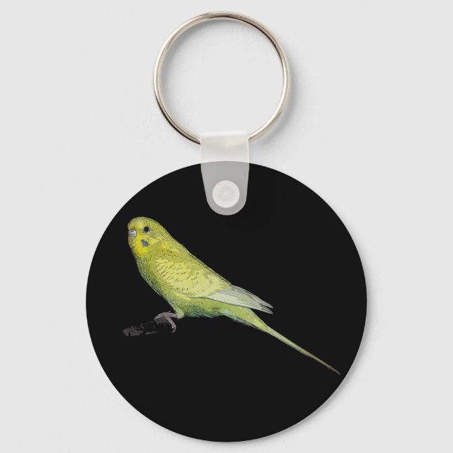 Tango budgie chaveiro (Frente)